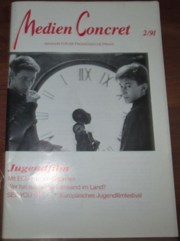 MEDIEN CONCRET magazine side cover Issue 2  1991