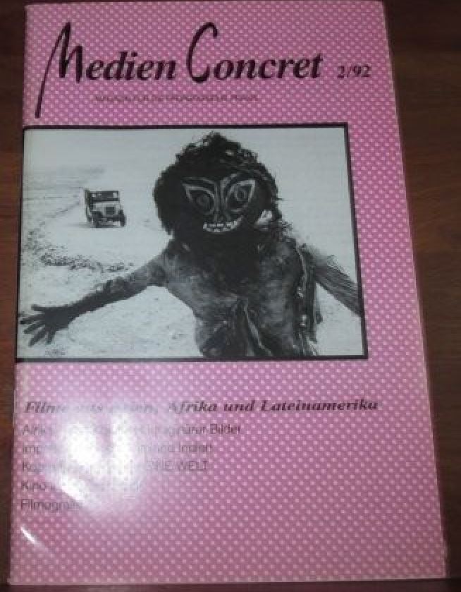 MEDIEN CONCRET magazine side cover Issue 2  1992