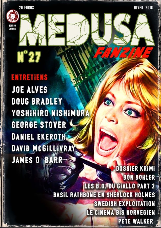 MEDUSA magazine side cover Issue 27 Winter 2015