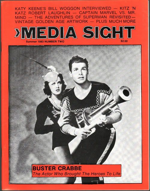 MEDIA SIGHT magazine side cover Issue 2 Summer 1983