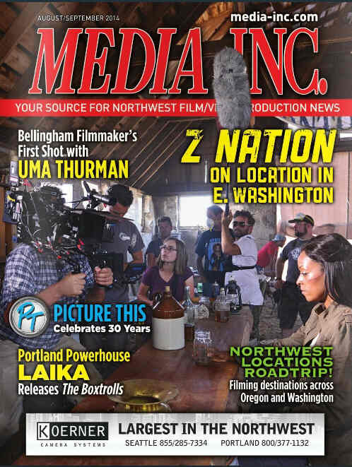 MEDIA INC. magazine side cover Issue 3 August/September 2014