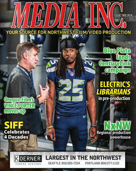 MEDIA INC. magazine side cover Issue 2  2014