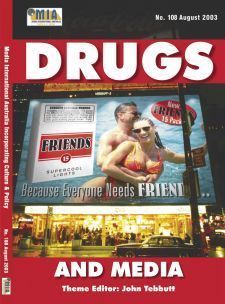 MEDIA INFORMATION AUSTRALIA magazine side cover Issue 108 August 2003