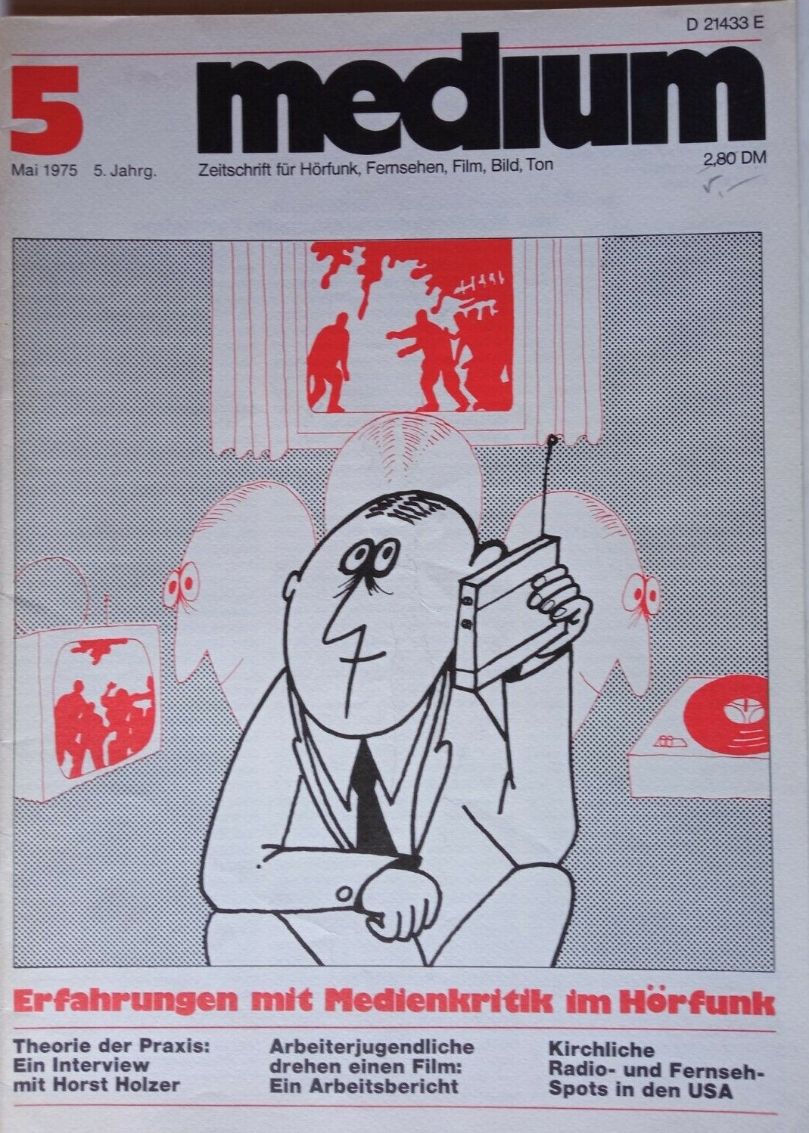 MEDIUM (DE) magazine side cover Issue 5  May 1975
