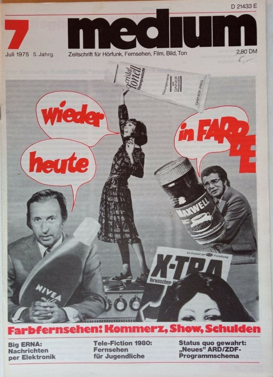 MEDIUM (DE) magazine side cover Issue 7  July 1975