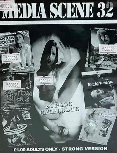 MEDIA SCENE magazine side cover Issue 32   2005