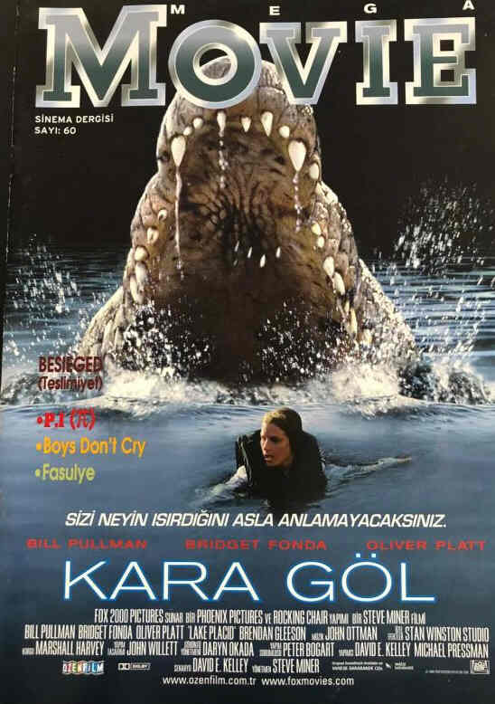 MEGA MOVIE magazine side cover Issue 60   2000