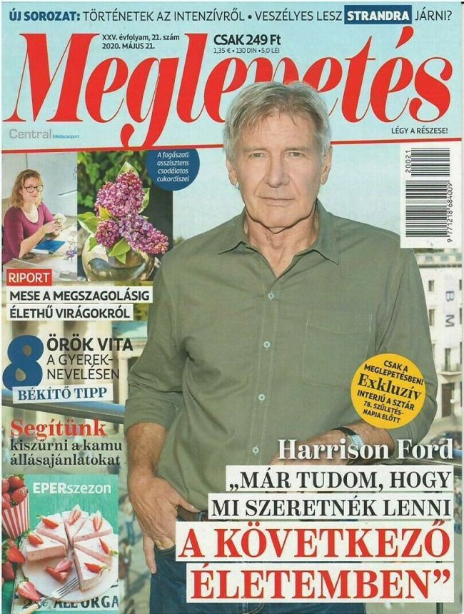 MEGLEPETES magazine side cover Issue 21 21 May 2020