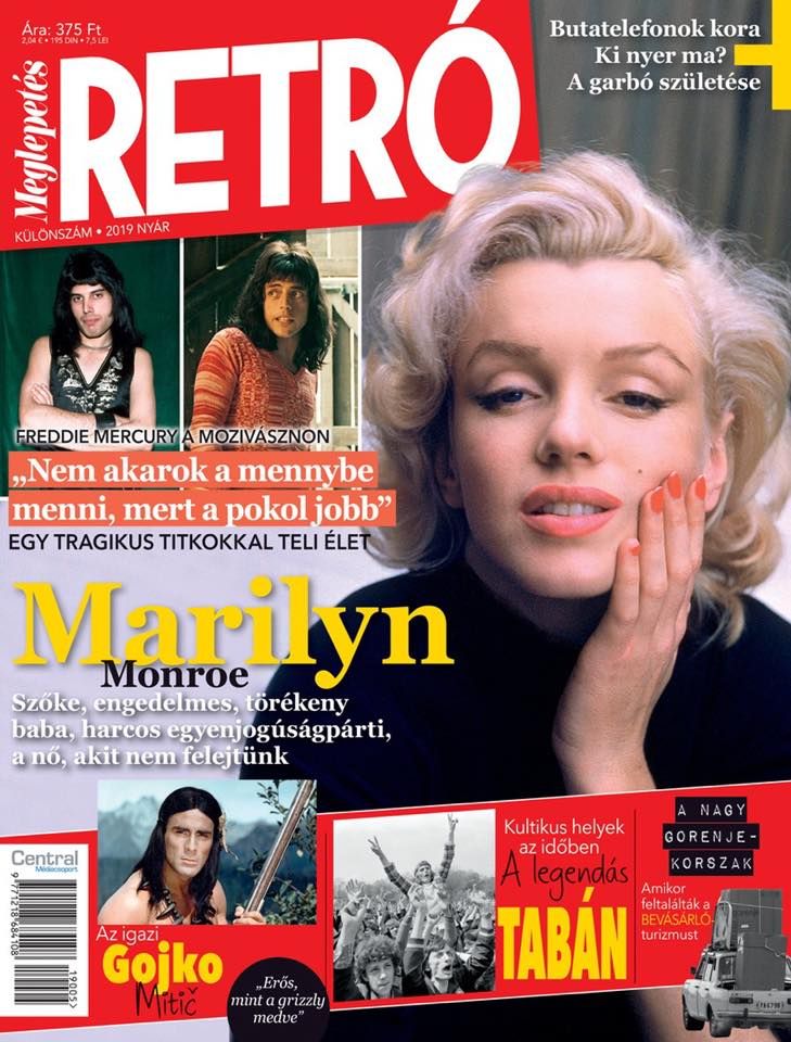 MEGLEPETES RETRO magazine side cover  July 2019