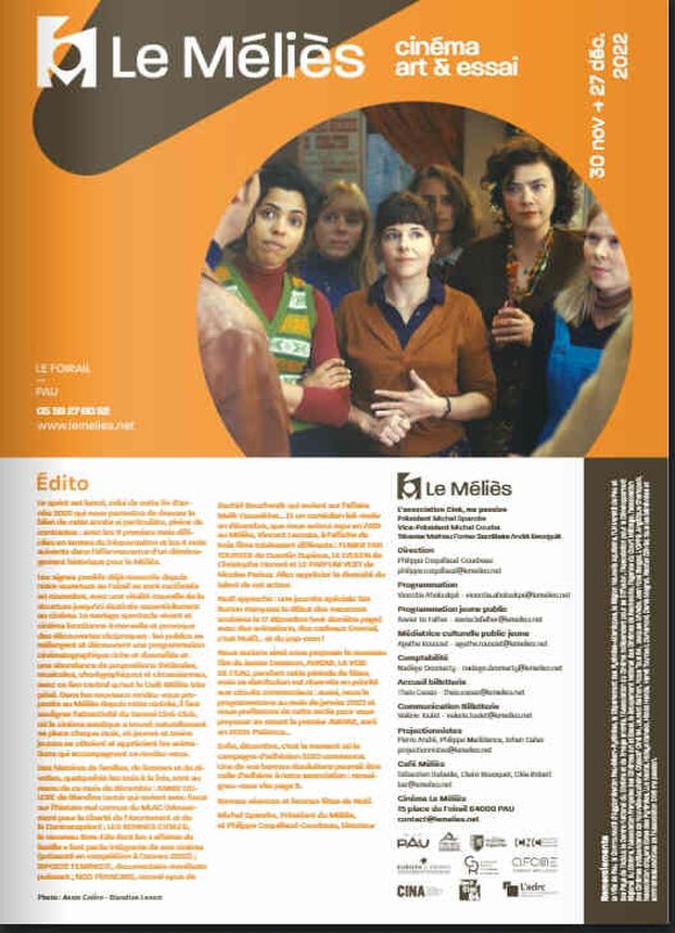LE MELIES magazine side cover  December 2022