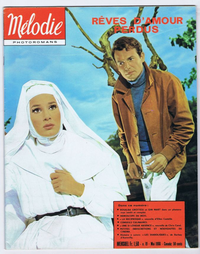 MELODIE magazine side cover Issue 19  May 1966