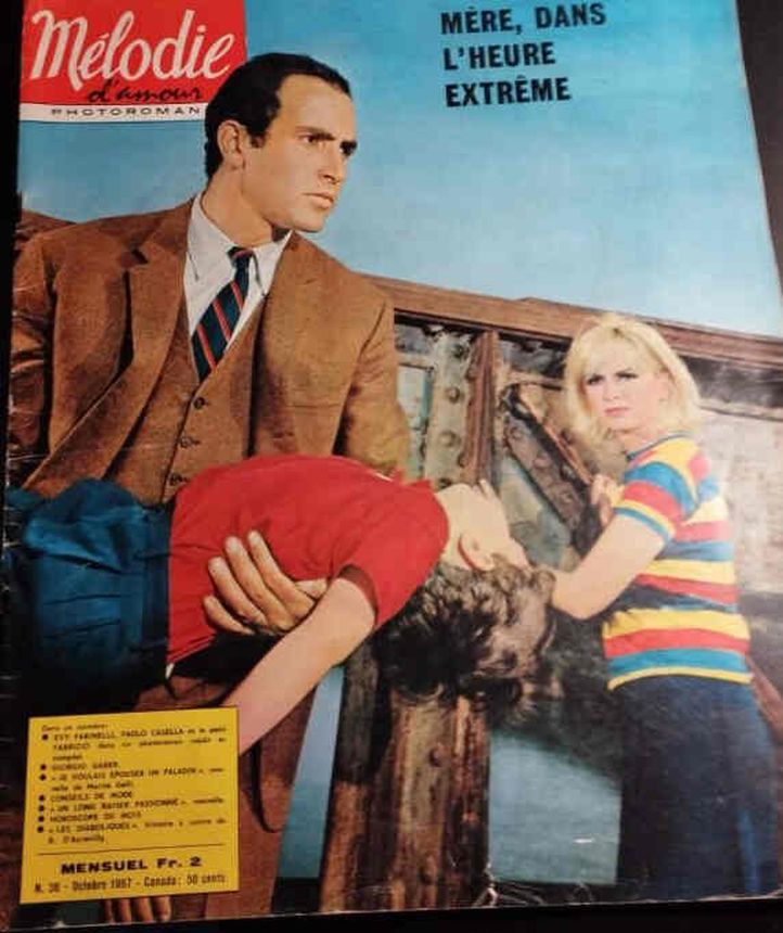 MELODIE magazine side cover Issue 36  October 1967