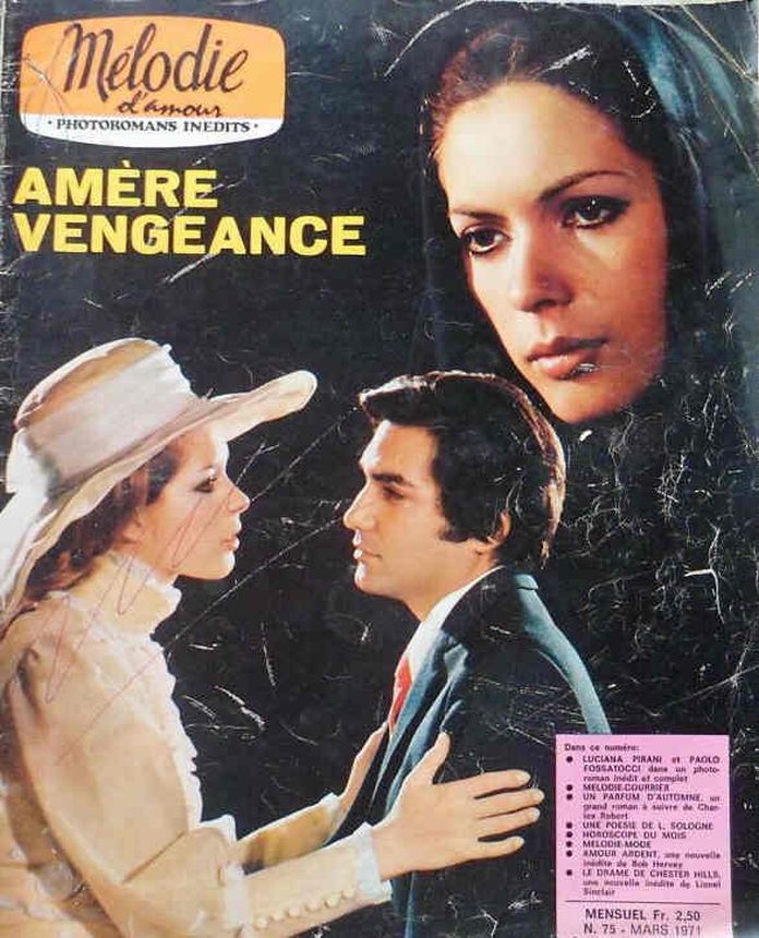 MELODIE magazine side cover Issue 75  March 1971