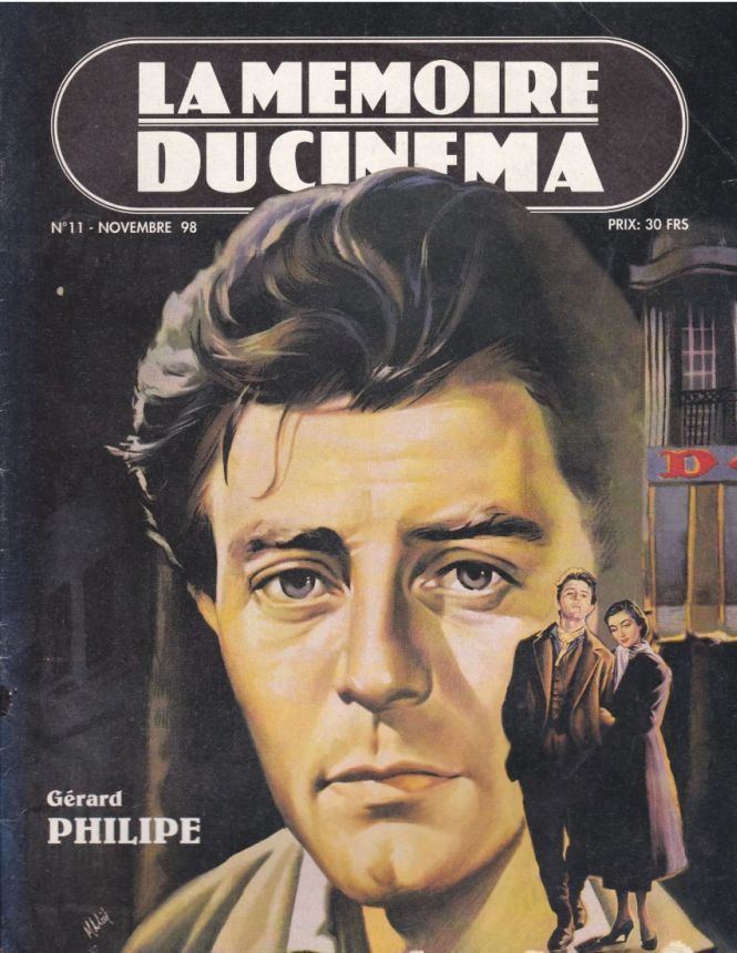 MEMOIRE DU CINEMA | LA magazine side cover Issue 11  November 1998