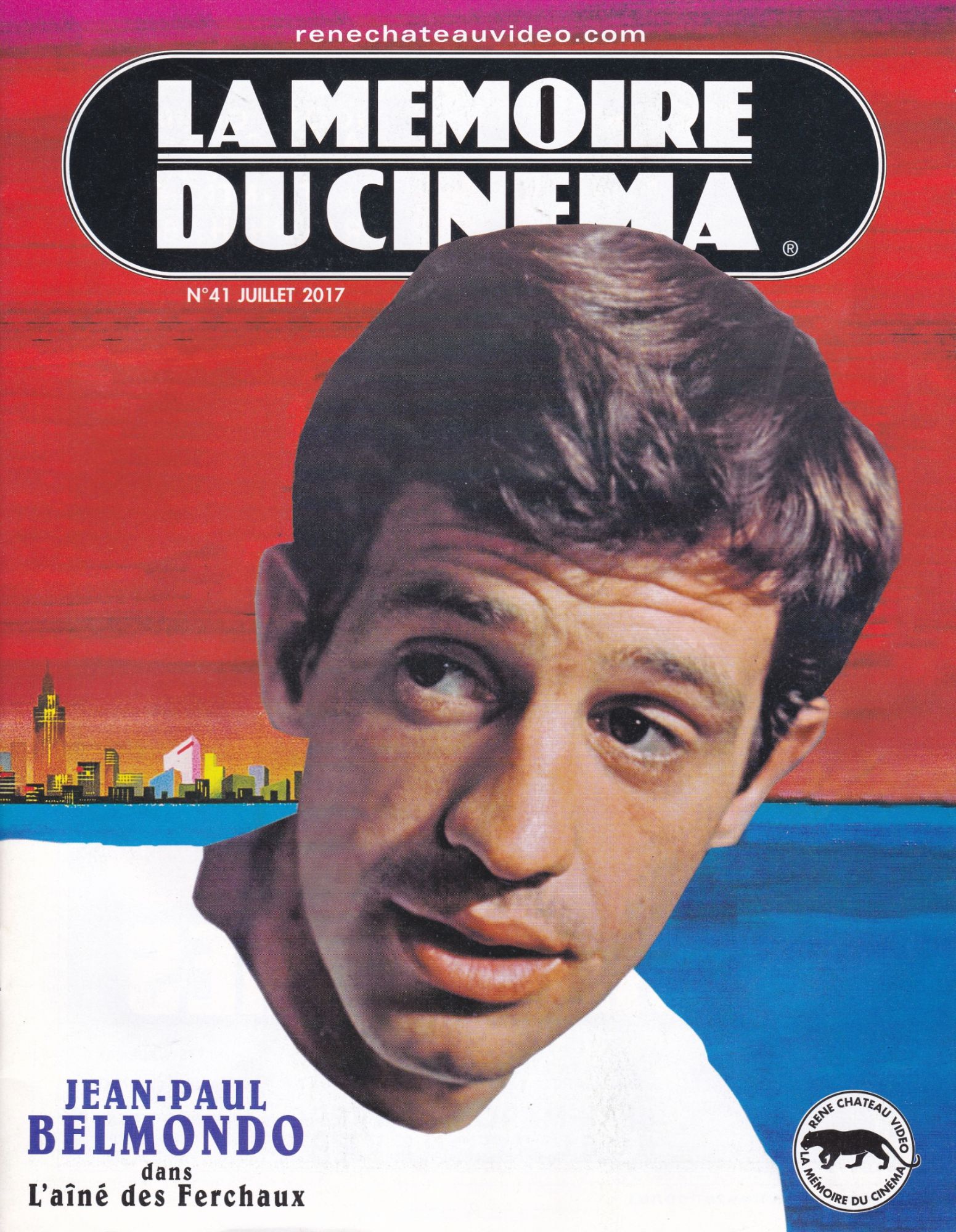 MEMOIRE DU CINEMA | LA magazine side cover Issue 41  July 2017
