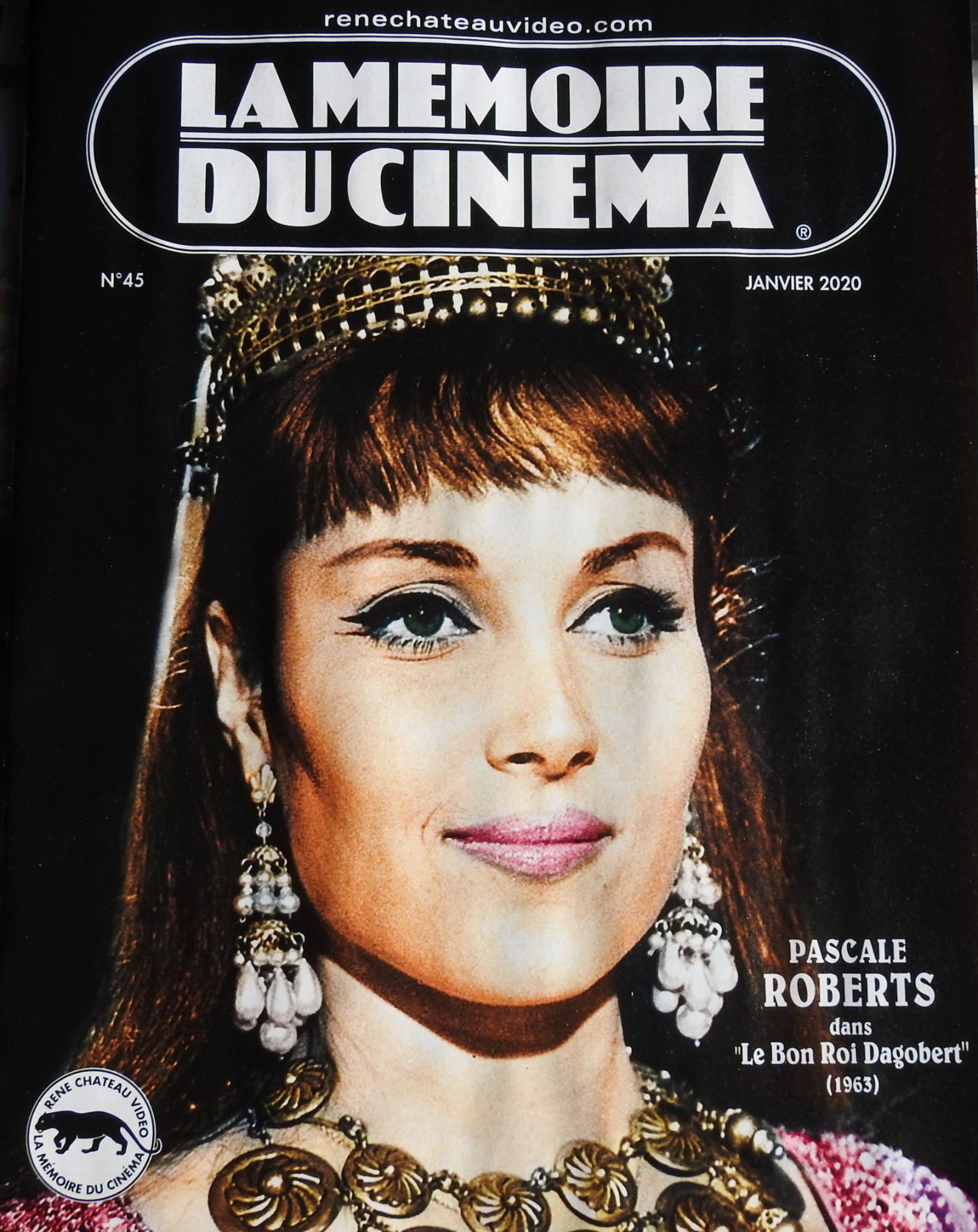 MEMOIRE DU CINEMA | LA magazine side cover Issue 45  January 2020
