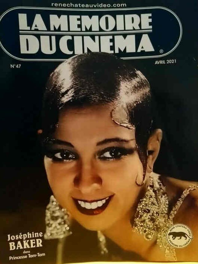 MEMOIRE DU CINEMA | LA magazine side cover Issue 47  April 2021