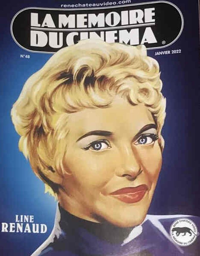 MEMOIRE DU CINEMA | LA magazine side cover Issue 48  January 2022