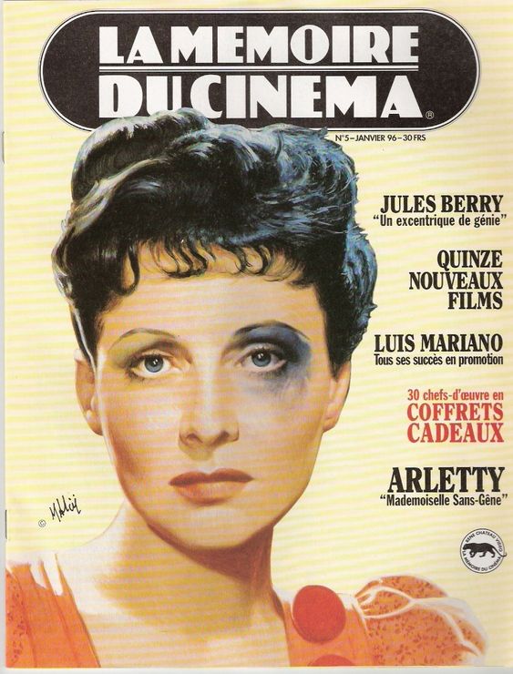 MEMOIRE DU CINEMA | LA magazine side cover Issue 5 January 1996