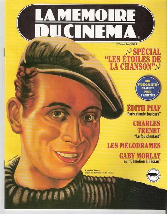MEMOIRE DU CINEMA | LA magazine side cover Issue 7 May 1996