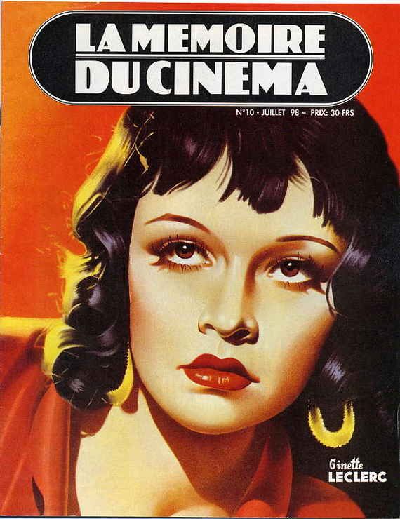 MEMOIRE DU CINEMA | LA magazine side cover Issue 10 July 1998