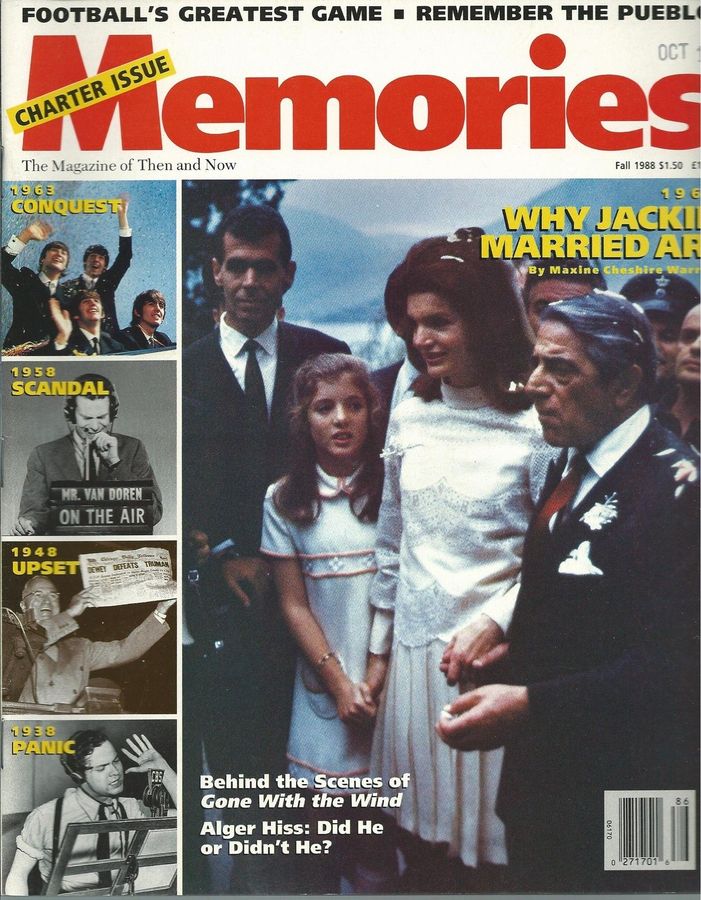 MEMORIES magazine side cover Issue 2 Fall 1988