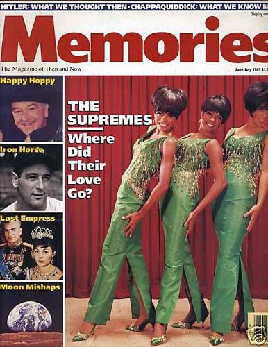 MEMORIES magazine side cover June/July 1989