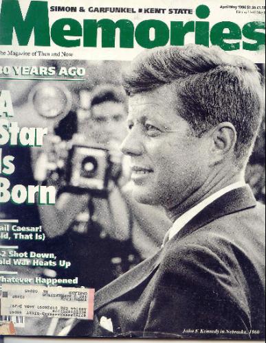MEMORIES magazine side cover  Vol 3 # 2 April/May 1990