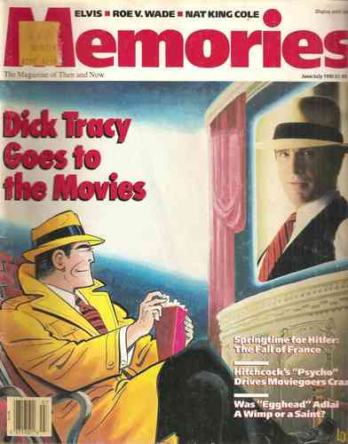 MEMORIES magazine side cover June/July 1990
