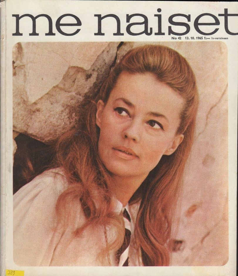 ME NAISET magazine side cover Issue 42 13 October 1965