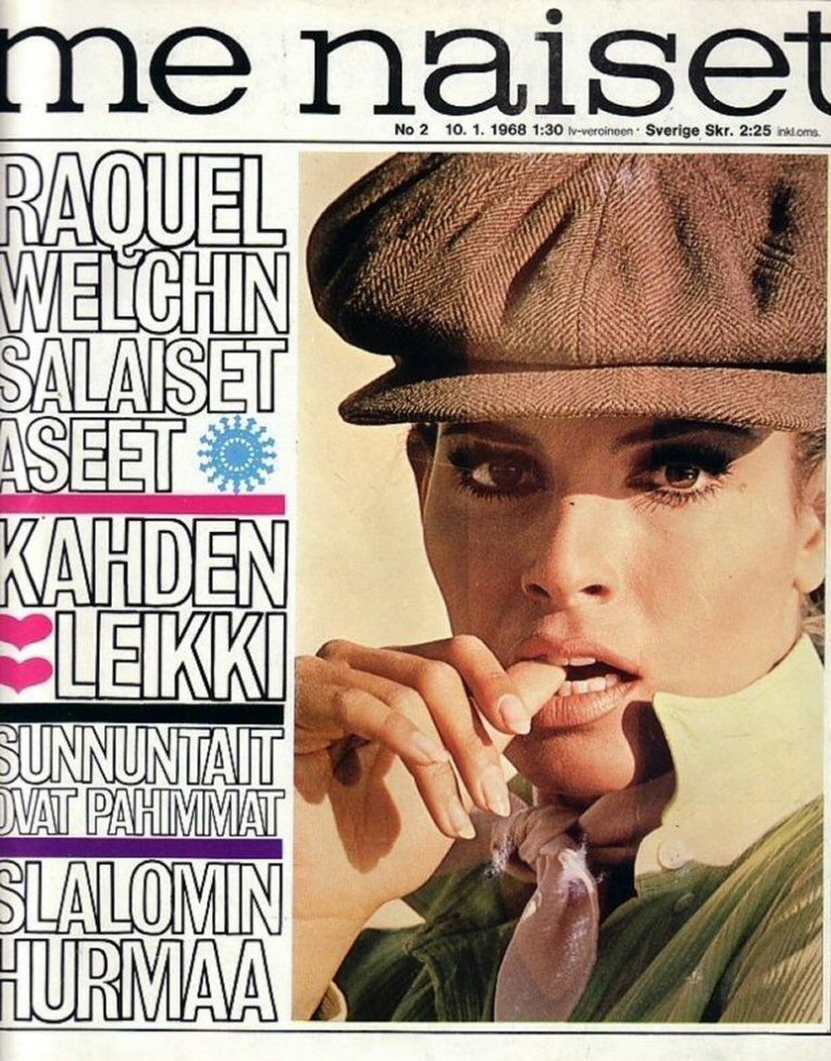 ME NAISET magazine side cover Issue 2 10 January 1968