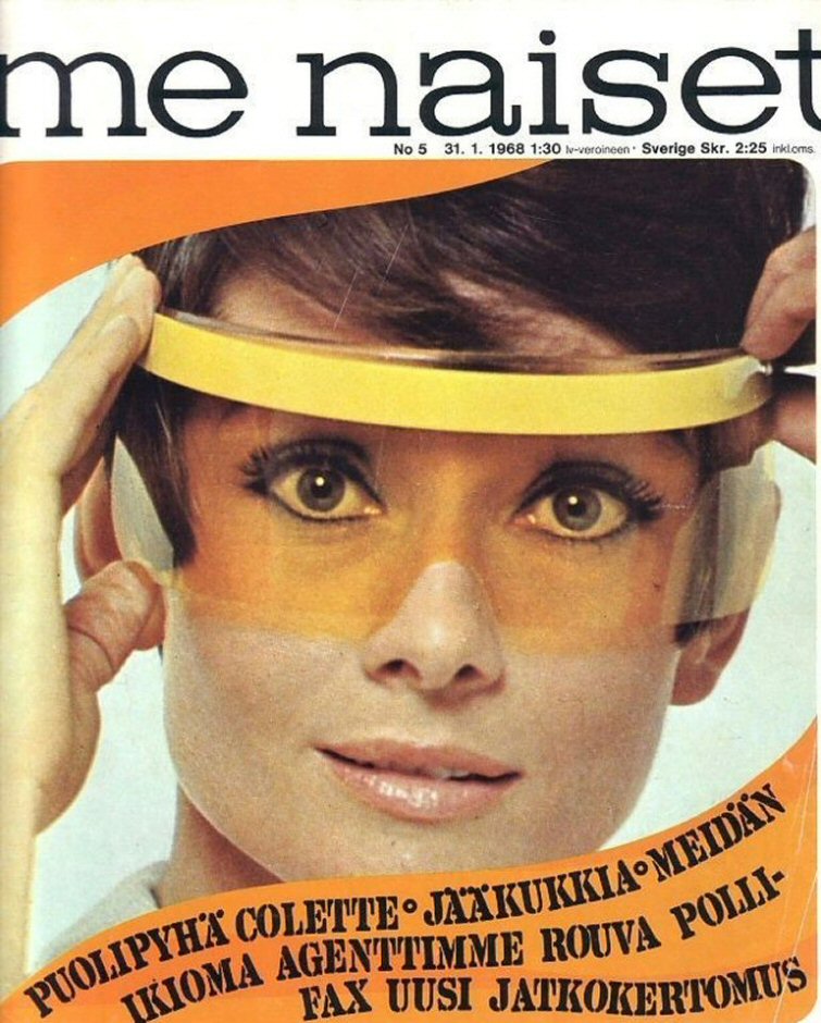 ME NAISET magazine side cover Issue 5 31 January 1968