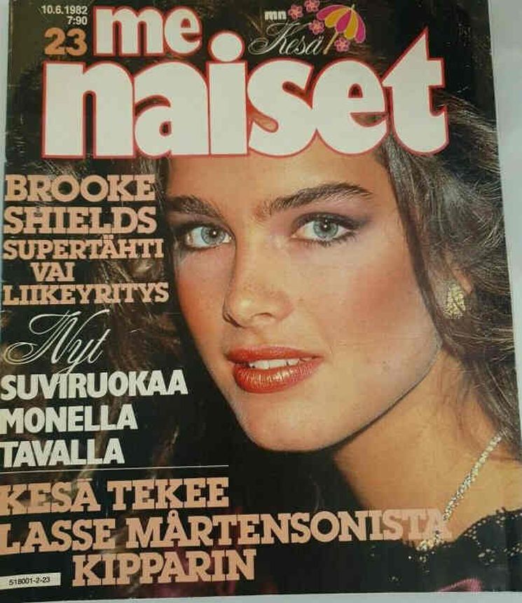 ME NAISET magazine side cover Issue 23 10 June 1982