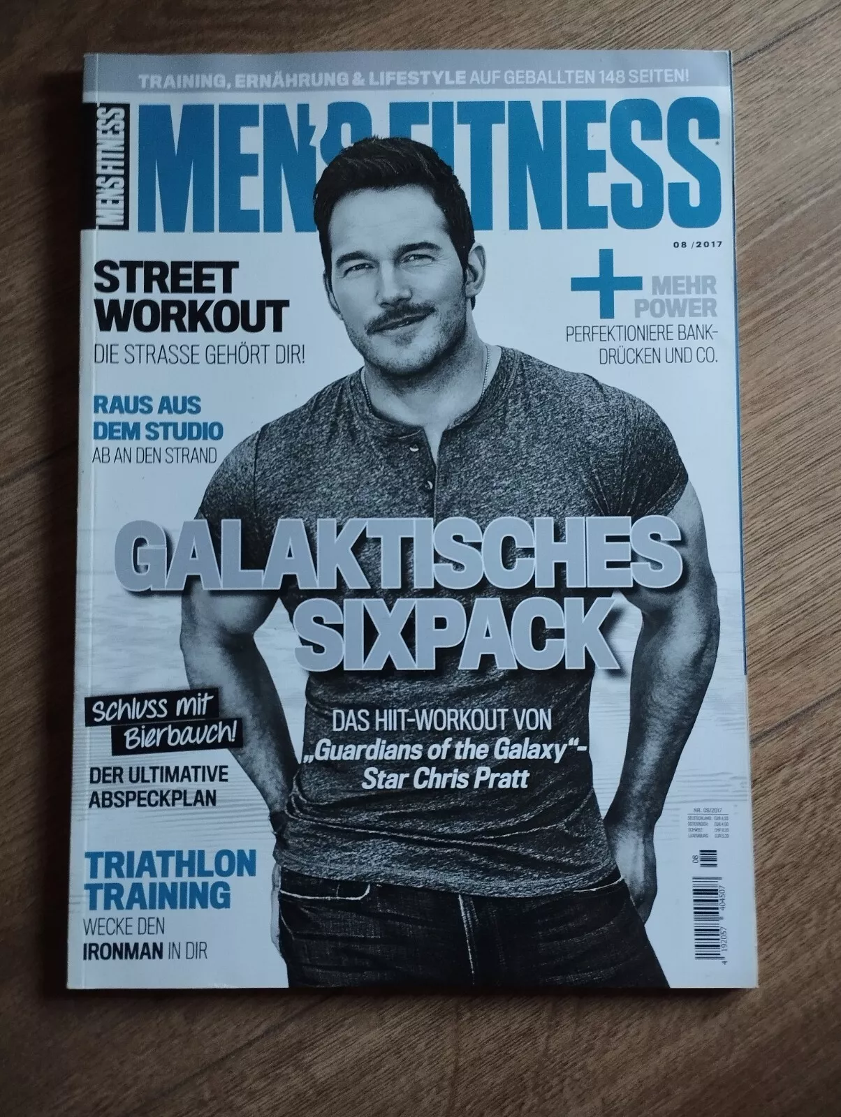 MENS FITNESS GERMANY magazine side cover  May 2017