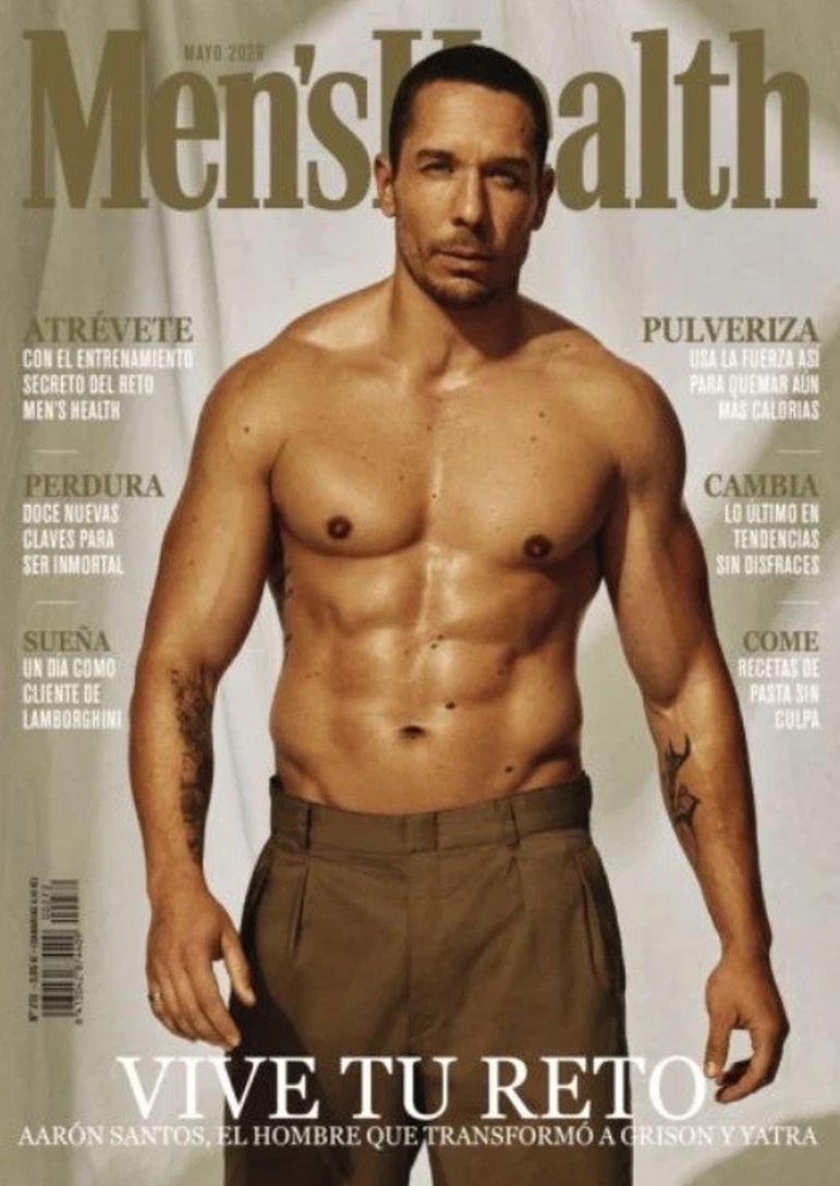 MENS HEALTH (SPAIN) magazine side cover  May 2026