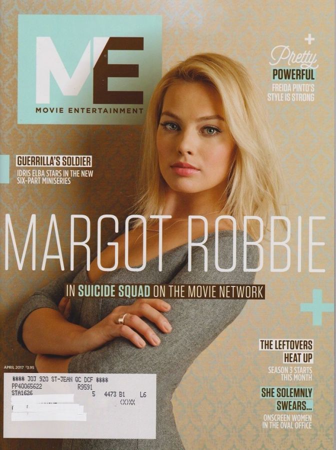 MOVIE ENTERTAINMENT magazine side cover April 2017