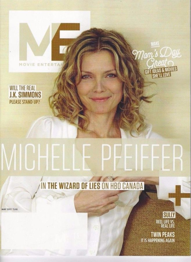 MOVIE ENTERTAINMENT magazine side cover May 2017