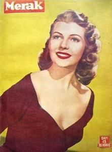 MERAK magazine side cover April 1952
