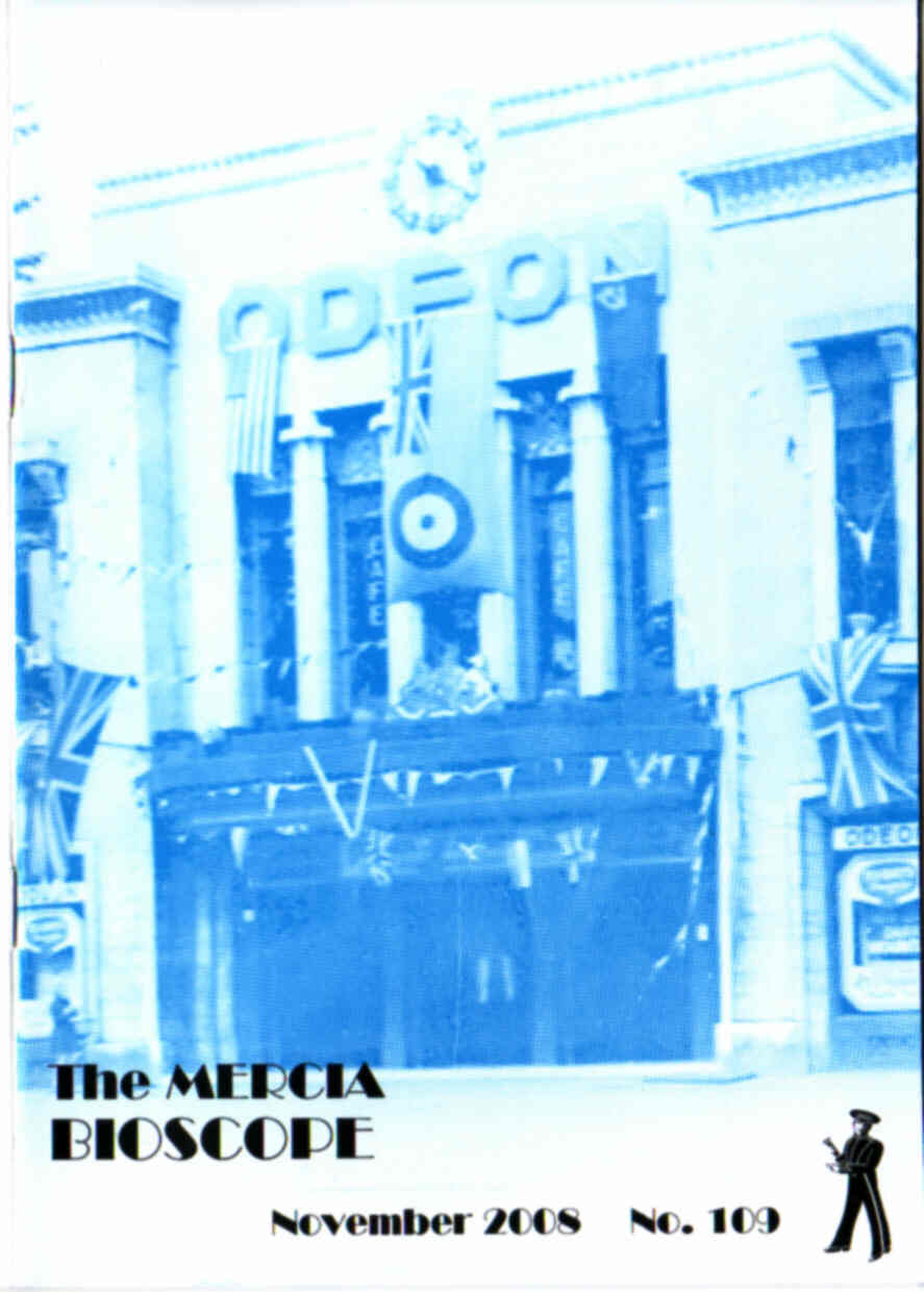 MERCIA BIOSCOPE magazine side cover Issue 109 November 2008