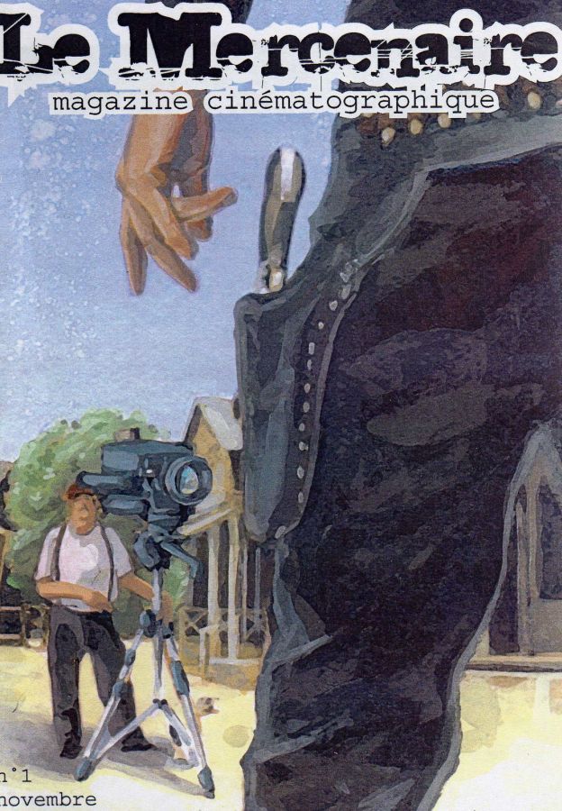 LE MERCENAIRE magazine side cover Issue 1  November 2004