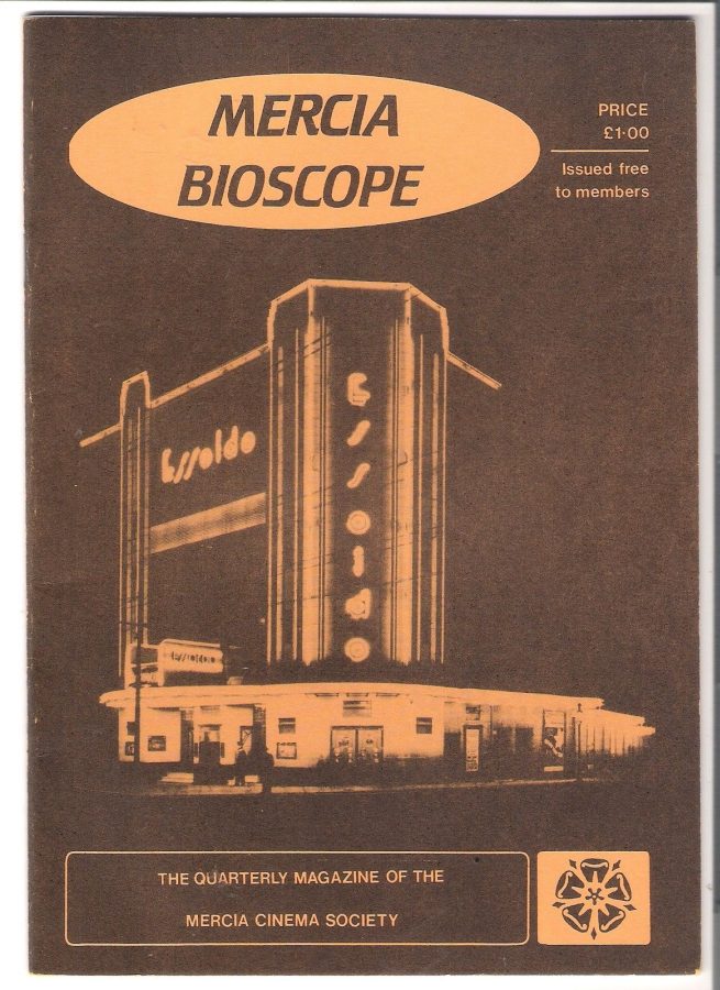 MERCIA BIOSCOPE magazine side cover Issue 17 Winter 1984