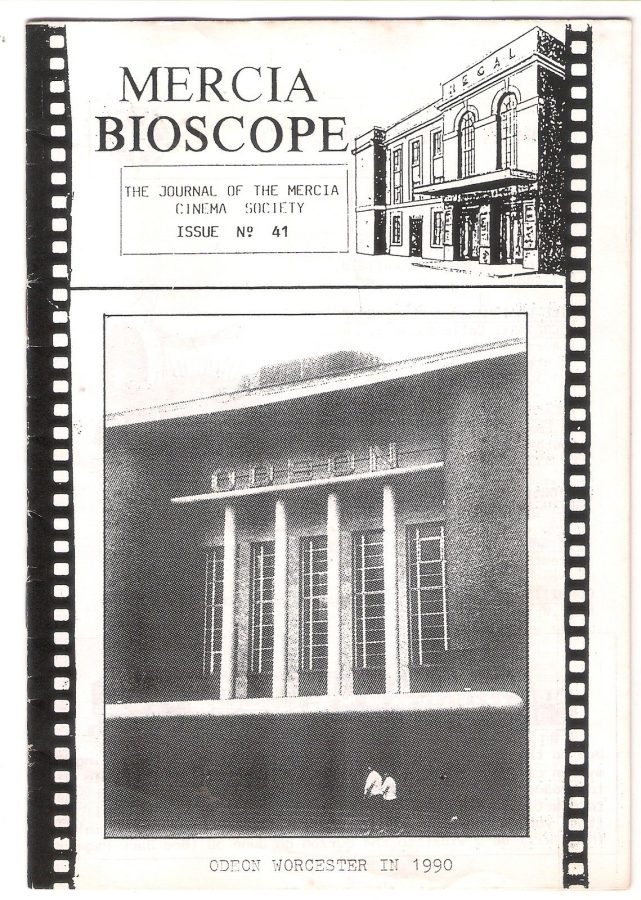 MERCIA BIOSCOPE magazine side cover Issue 41 Winter 1991