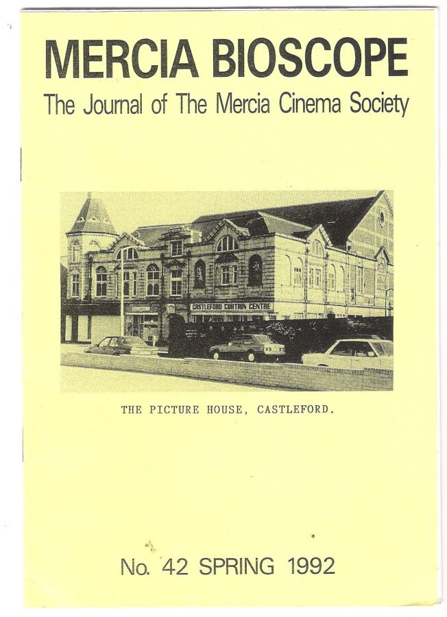 MERCIA BIOSCOPE magazine side cover Issue 42 Spring 1992