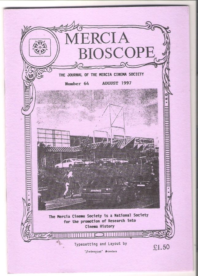MERCIA BIOSCOPE magazine side cover Issue 64 August 1997