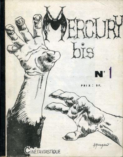 MERCURY BIS magazine side cover Issue 1 November 1965