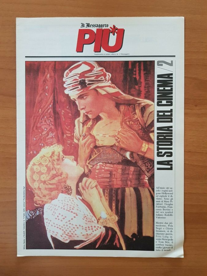 MESSAGGERO PIU magazine side cover Issue 2   