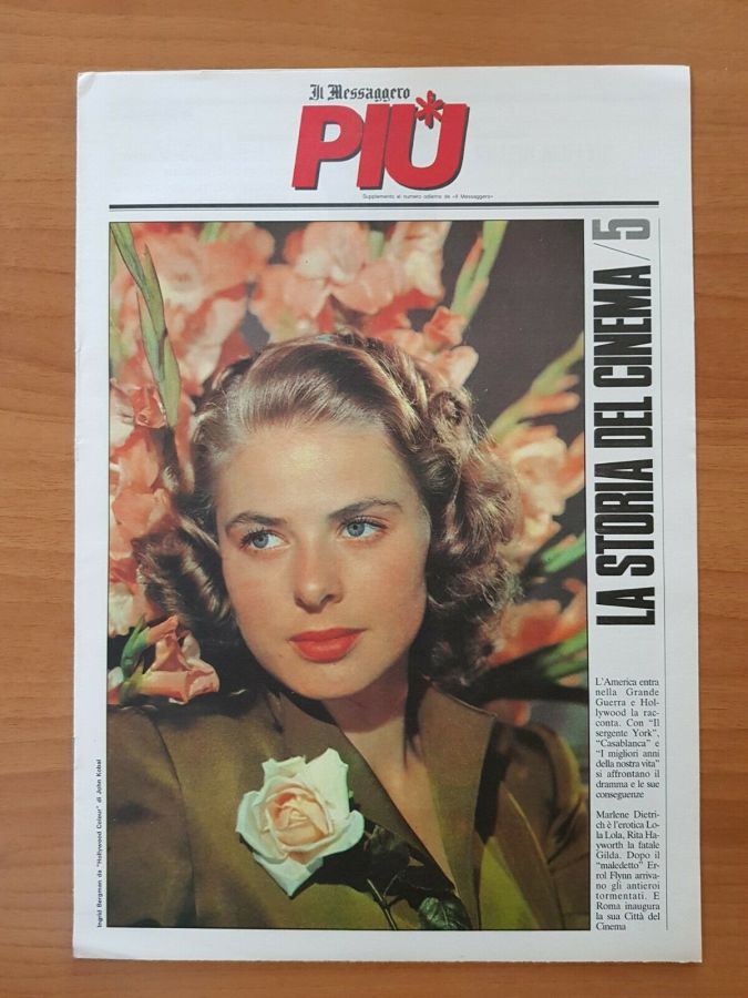 MESSAGGERO PIU magazine side cover Issue 5   