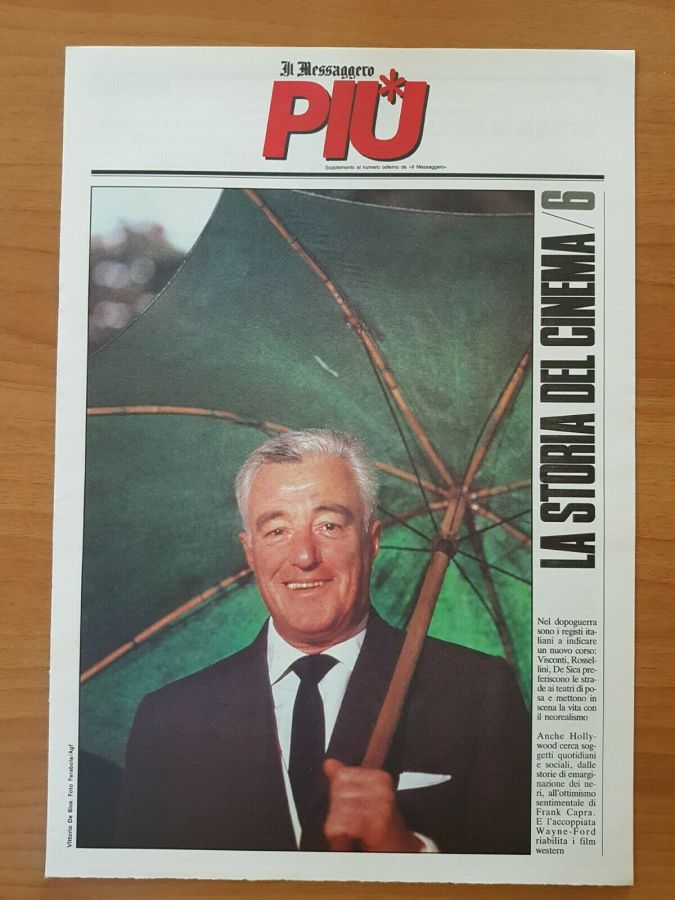 MESSAGGERO PIU magazine side cover Issue 6   