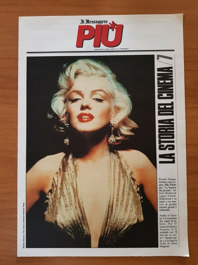MESSAGGERO PIU magazine side cover Issue 7   