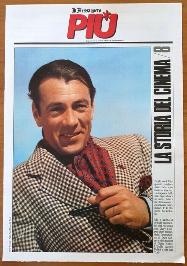 MESSAGGERO PIU magazine side cover Issue 8   